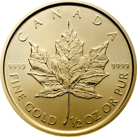 Gold Maple Leaf 1/2 oz - diverse Jahrgänge 
