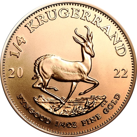 Gold Krugerrand 1/4 oz - 2022