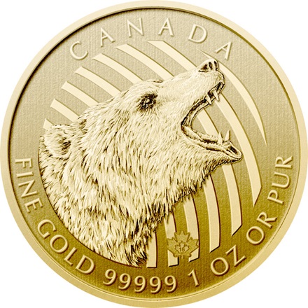 Gold Grizzly 1 oz - Call of the Wild Serie 2016