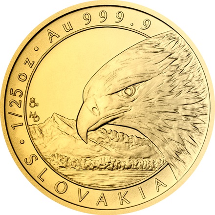 Gold Eagle 1/25 oz - Czech Mint 2022