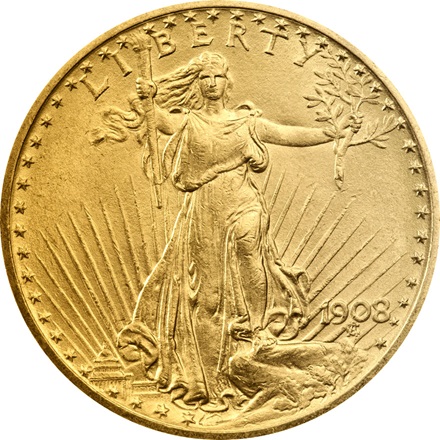 Gold St. Gaudens Double Eagle - diverse Jahrgänge