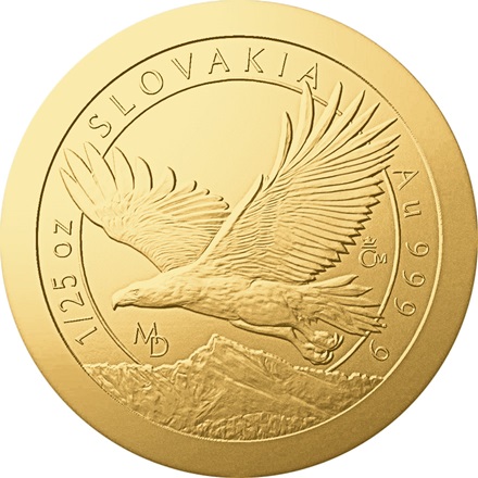 Gold Eagle 1/25 oz - Czech Mint 2023
