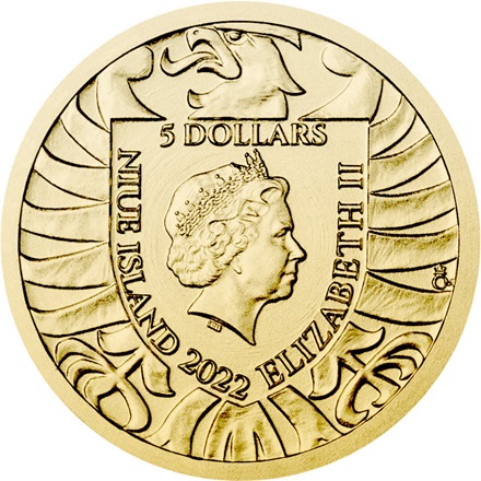 Gold Tschechischer Löwe 1/25 oz - 2022