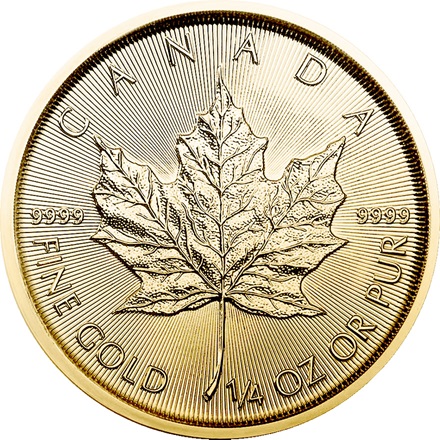 Gold Maple Leaf 1/4 oz - 2022