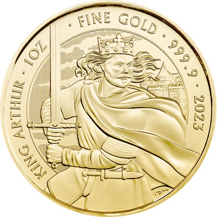 Gold Myths and Legends 1 oz - King Arthur 2023