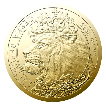 Gold Tschechischer Löwe 1 oz - 2021