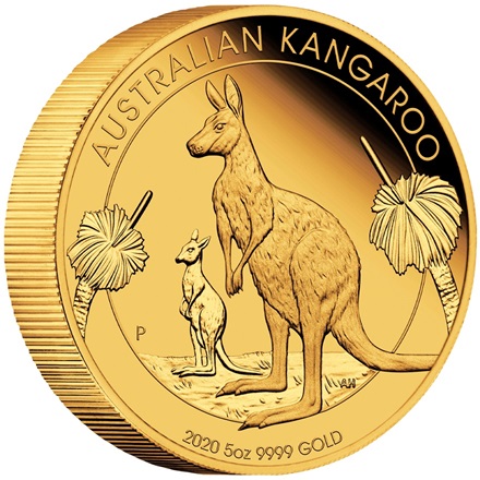 Gold Känguru - 5 oz PP - 2020 - 1. Ausgabe