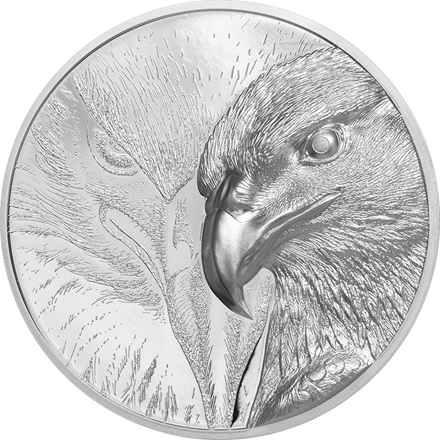 Silber Majestic Eagle 3 oz PP - High Relief 2020