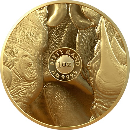 Gold Nashorn 1 oz PP - Big Five Serie I - 2020