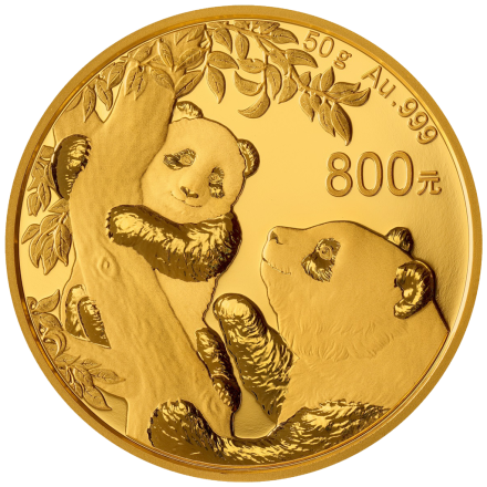 Gold China Panda 50 g PP - 2021