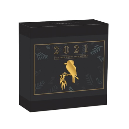 Gold Kookaburra 1/4 oz PP - 1. Ausgabe 2021