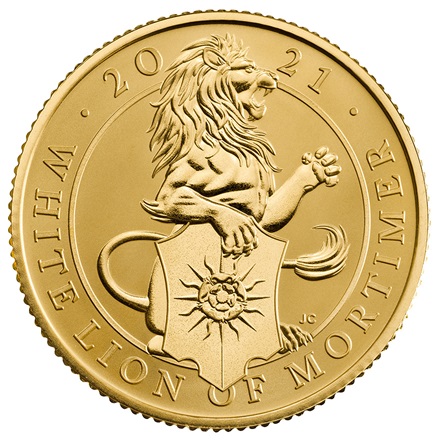 Gold The Queen's Beasts - Final 10-Coin Set RP - 2021