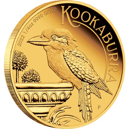 Gold Kookaburra 1/4 oz PP - 2022