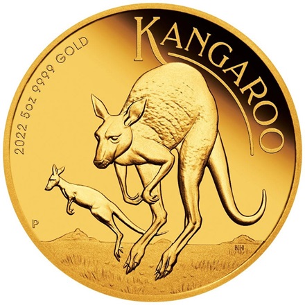 Gold Känguru 5 oz PP - 2022