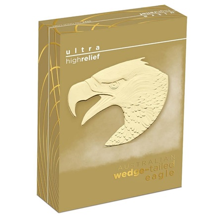 Gold Wedge Tailed Eagle 1 oz PP - High Relief 2022