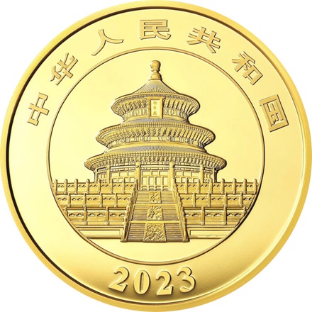 Gold China Panda 150 g PP - Irisierende Färbung 2023