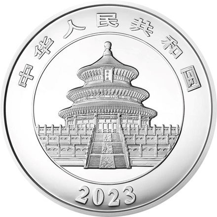Silber China Panda 150 g PP - Irisierende Färbung 2023