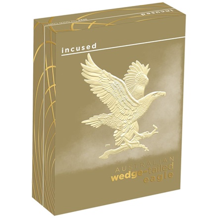 Gold Wedge Tailed Eagle 1 oz PP - Incused Relief 2023
