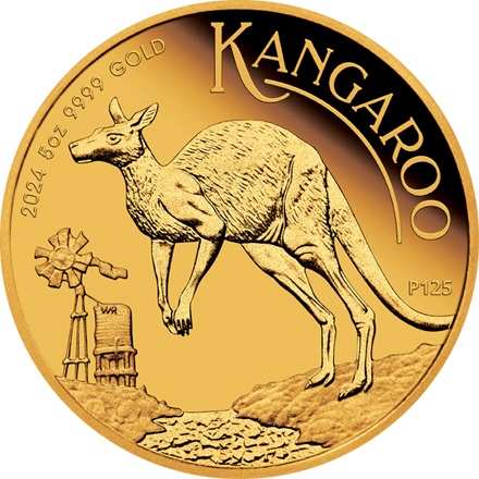 Gold Känguru 5 oz PP - 2024