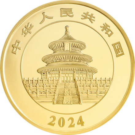 Gold China Panda 150 g PP - 2024