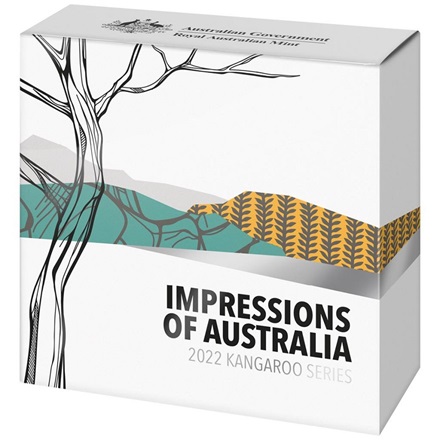 Silber Känguru - Impressions of Australia - 1 oz PP - RAM