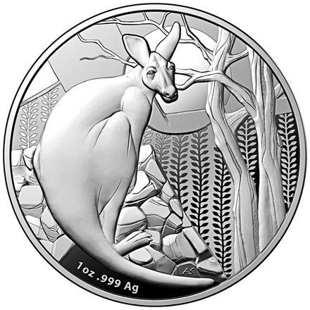 Silber Känguru - Impressions of Australia - 1 oz PP - RAM 2022