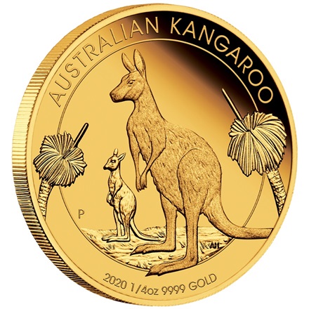 Gold Känguru - 1/4 oz PP - 2020