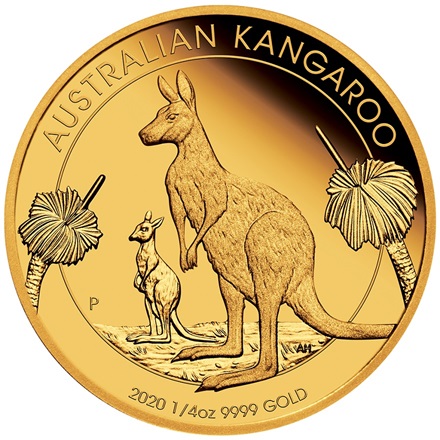 Gold Känguru - 1/4 oz PP - 2020