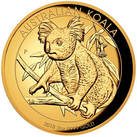 Gold Koala 2 oz PP High Relief - 2018