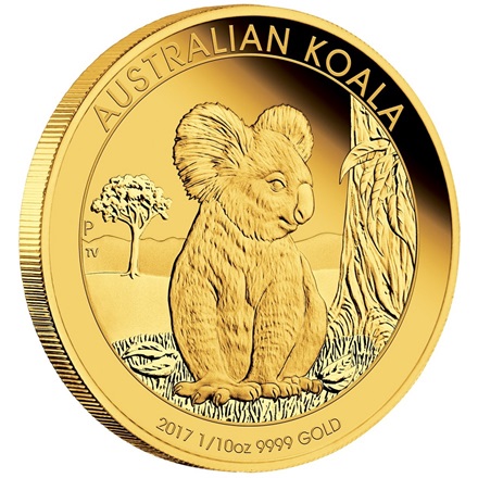 Gold Koala 1/10 oz PP - 2017