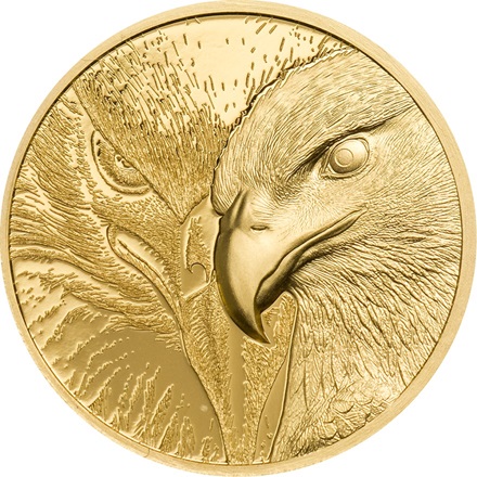 Gold Majestic Eagle 1/10 oz PP - High Relief 2020