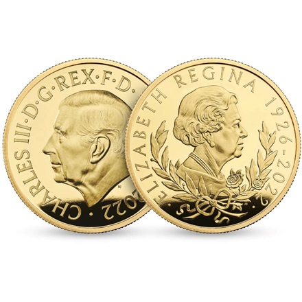 Gold Her Majesty Queen Elizabeth II 1/4 oz PP - The Royal Mint