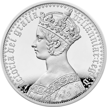 Silber Prestige Satz - Gothic Crown 2 x 2 oz PP - Royal Mint