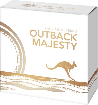 Silber Känguru - Outback Majesty - 1 oz PP - RAM 2021