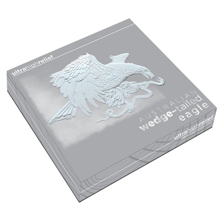 Silber Wedge Tailed Eagle 10 oz RP - High Relief 2021
