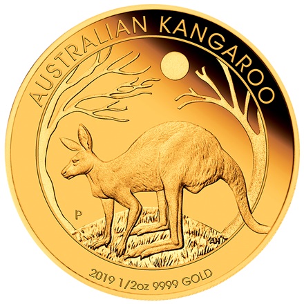 Gold Känguru - 5 Werte Set - PP 2019