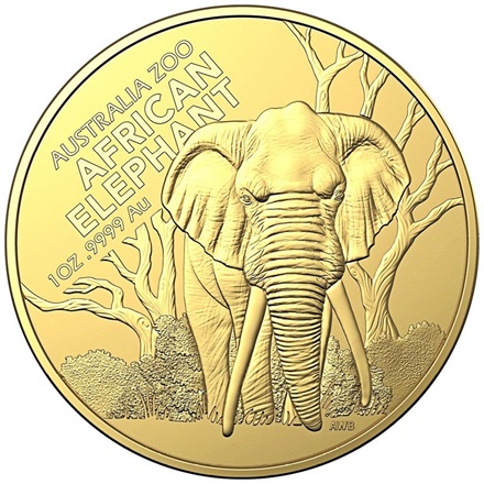 Gold Elefant - Australia Zoo - 1 oz - RAM 2022