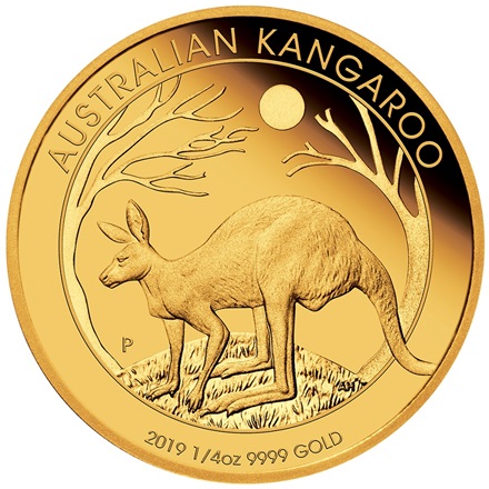 Gold Känguru - 1/4 oz PP - 2019