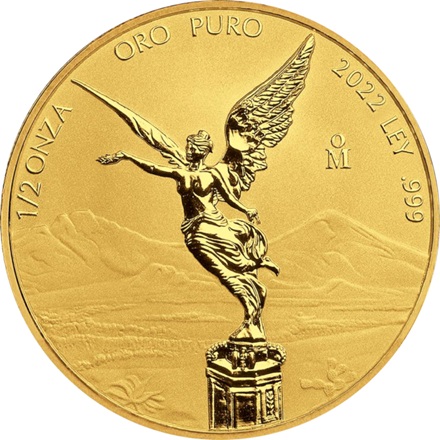 Gold Mexiko Libertad 1/2 oz RP - 2022