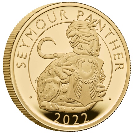 Gold The Seymour Panther 1 oz PP - Royal Tudor Beasts 2022