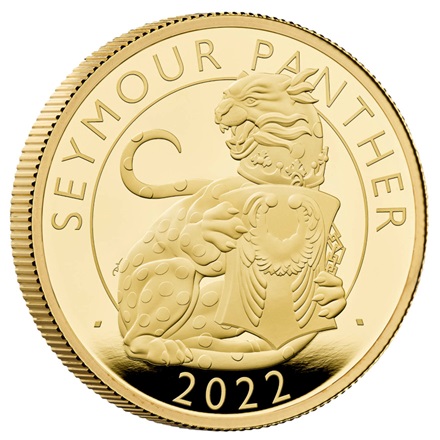 Gold The Seymour Panther 2 oz PP - Royal Tudor Beasts 2022