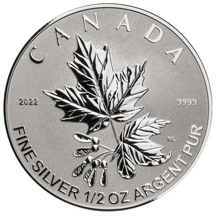 Silber Maple Leaf - 5 Coin Fractional Set - Reverse Proof 2022