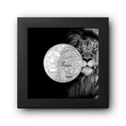 Silber King of the South - Lion 3 oz PP - Ultra High Relief 2023