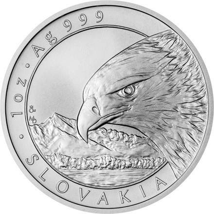 Silber Münzset - 2 x 1 oz Tschechischer Löwe & Adler - 2022