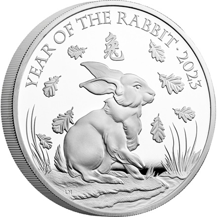 Silber Lunar Hase 1 oz PP - Royal Mint 2023