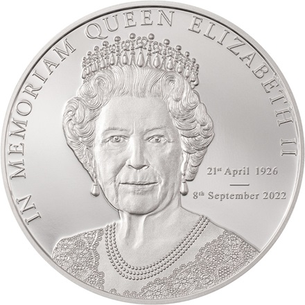 Silber Queen Elizabeth II - In Memoriam 1 oz PP - 2022