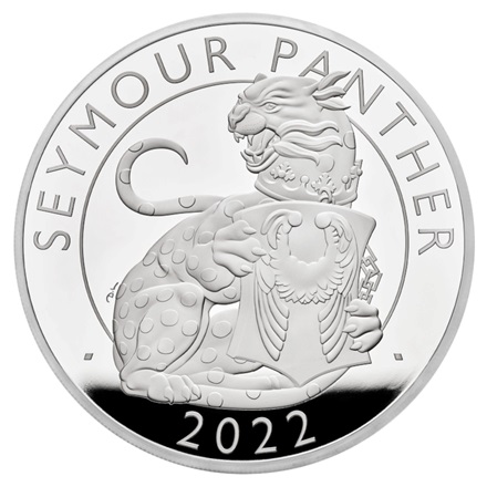 Silber The Seymour Panther 5 oz PP - Royal Tudor Beasts 2022