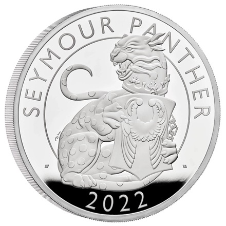 Silber The Seymour Panther 5 oz PP - Royal Tudor Beasts 2022