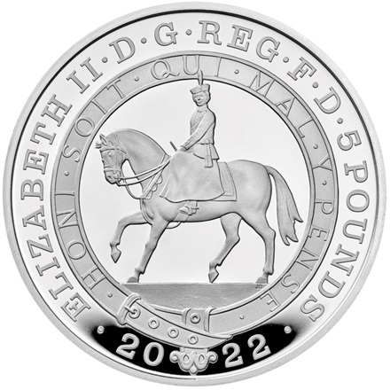Silber Queen Elizabeth - Platin-Jubiläum PP - 2022