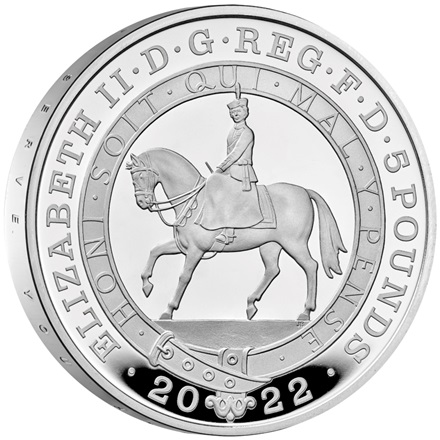 Silber Queen Elizabeth - Platin-Jubiläum PP - 2022